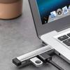 Aluminum Alloy 3-port Usb3.0 Hub Compact Portable In-line Usb Hub Extensions Adapter Station Data