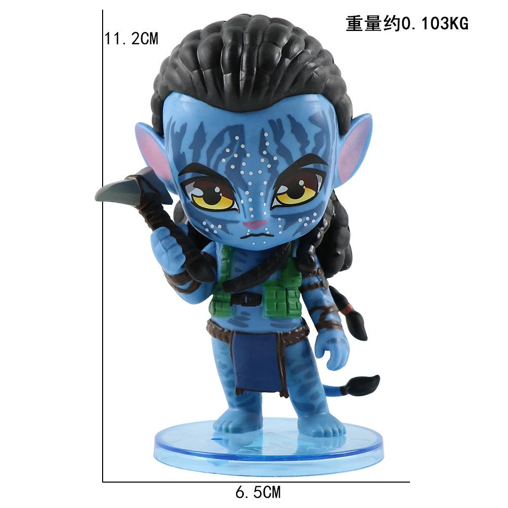 

Avatar 2 Neytiri & Jake Sully Figure Model Small Statues Collectibles Desktop Decorations Movie Figure Models Toy Holiday Gifts