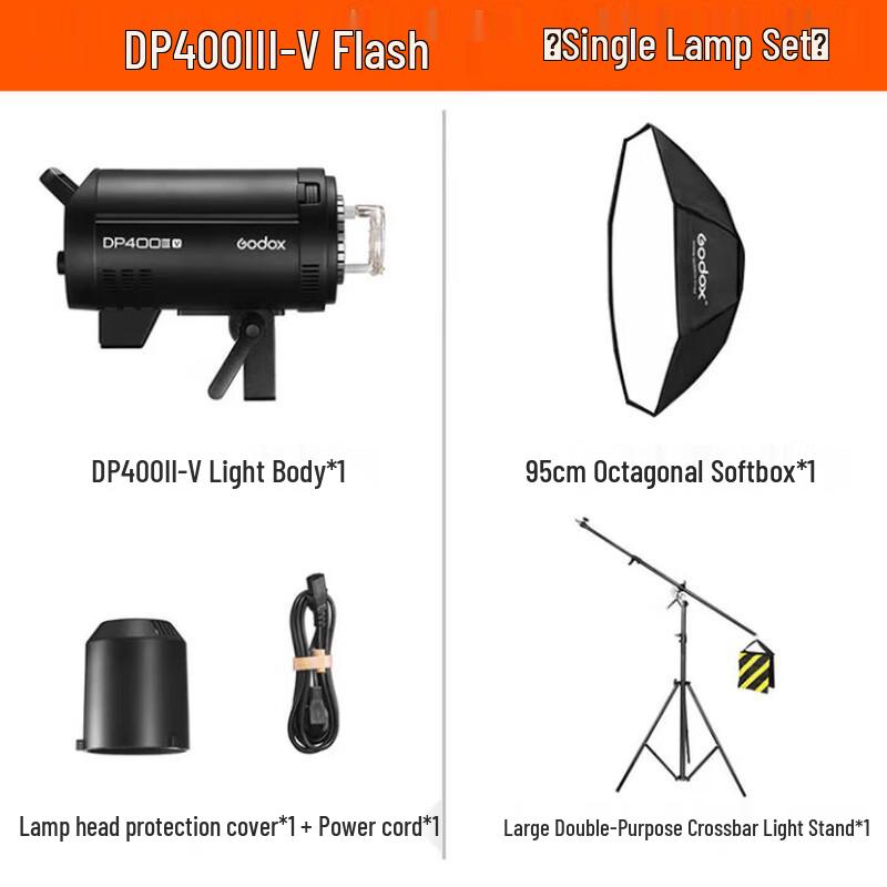 Godox DP400III-V 400W Studio Flash Light