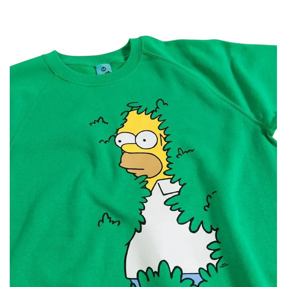 The Simpsons Unisex Adult Homer Hedge Sweater Top