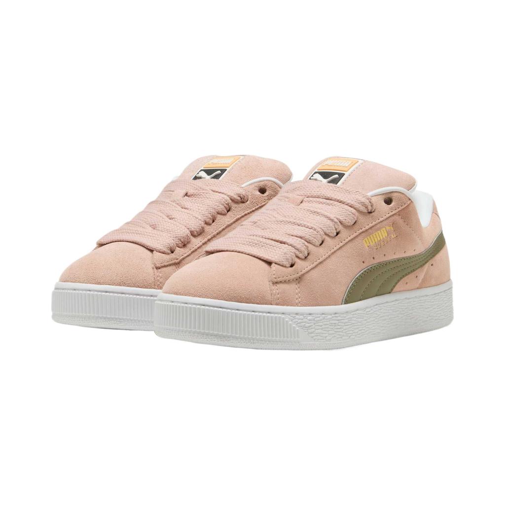 Puma Comfortable Thin Sole Non-Slip Wear-Resistant Lightweight Low-Top Skate Shoes Unisex Sneakers Pink 395205-55