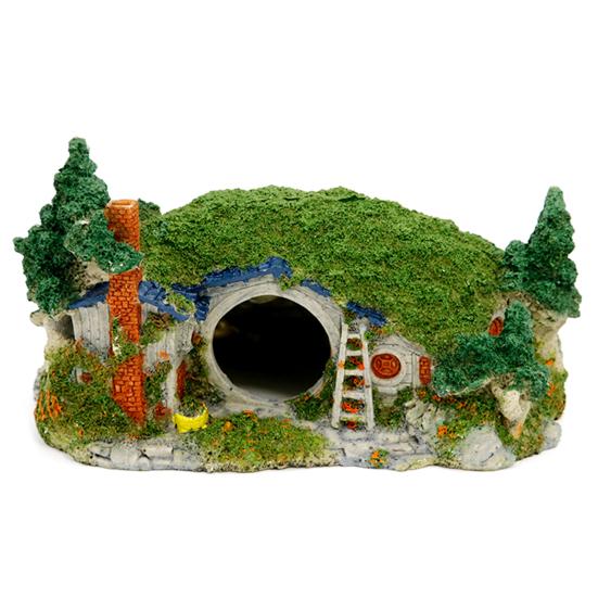 

Reptile Shrimp Cave Landscaping Shelter House Aquarium Fish Tank Decor Ornament A