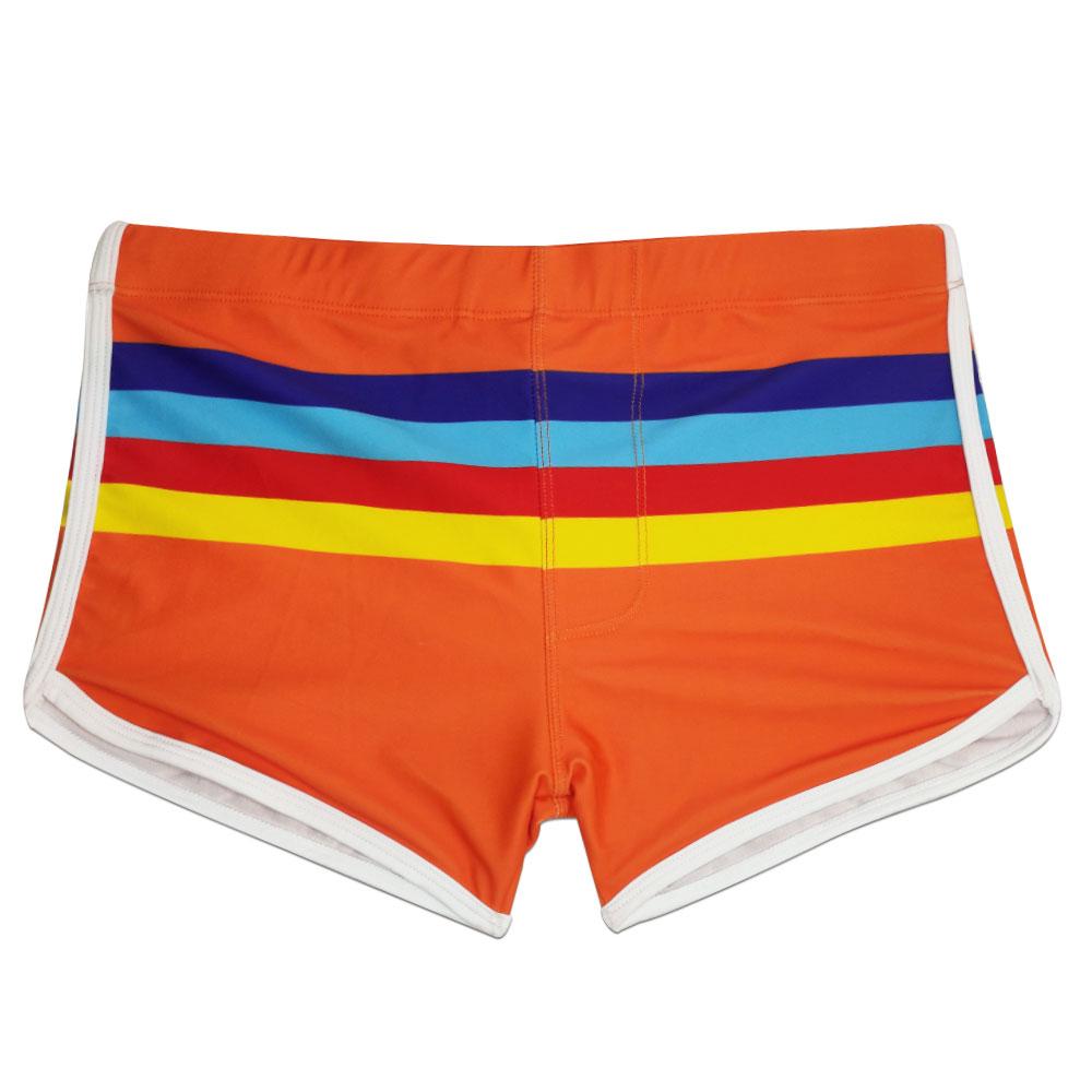 Men Swim Trunks Fit Sexy Swimwear Beach Wear Tanning Surfing Black Flower