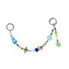 Y2K Beaded Phone Chain Zinc Zinc Alloy Versatile Bag Pendants Creative Colorful Bag Charm  Women
