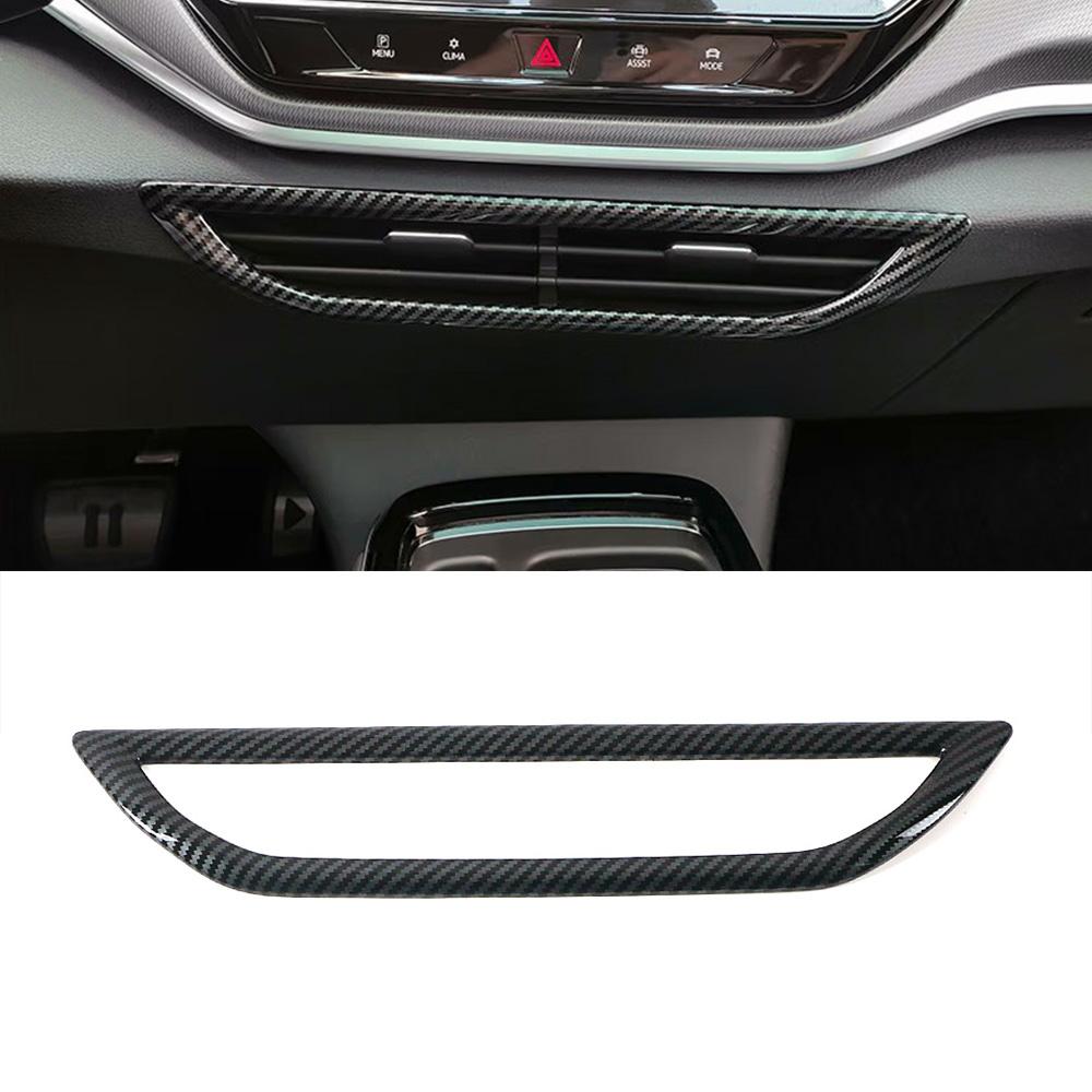 Voor Volkswagen VW ID.4 ID4 2024 2024 2024 Auto Interieur Onderdeel Refit Dashboard Midden AC Luchtuitlaat Ventilatie Roosterafdekking Sierlijst Sticker