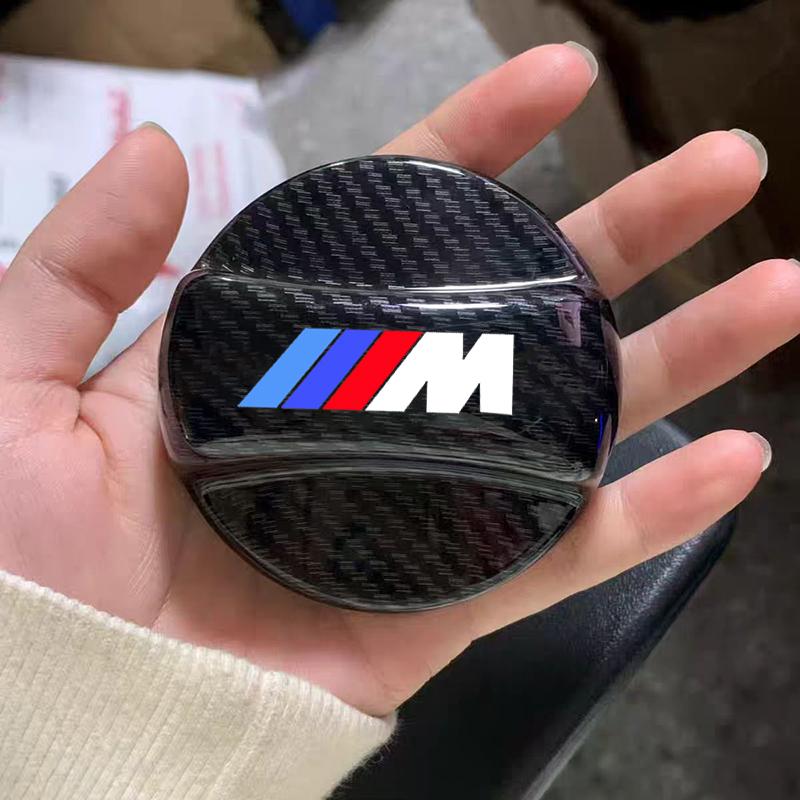 Car Carbon Fiber Fuel Tank Oil Cap Gas Cover Trim For BMW M E46 E90 E60 F30 F10 E39 E36 F20 G20 G30 E92 E87 E91 /Car Tire Valve CFHMV1