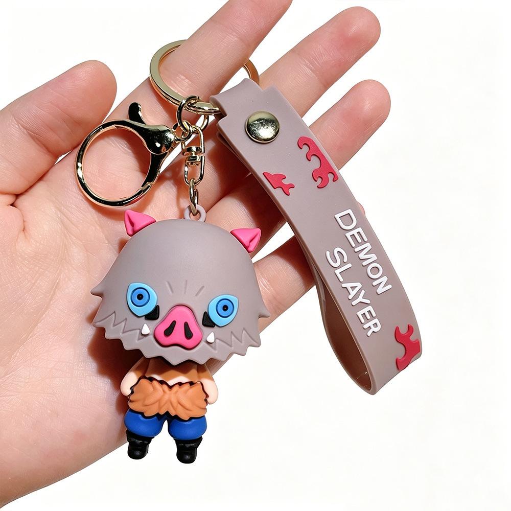 Cute Chibi Style Cartoon Girl Keychain Bag Pendant Doll Accessory