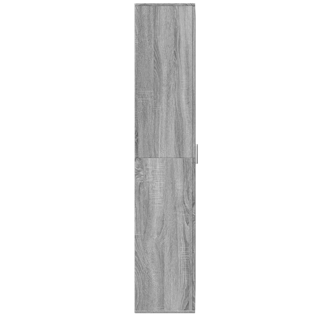 Highboard Gray Sonoma 70 x 35 x 180 cm Particleboard