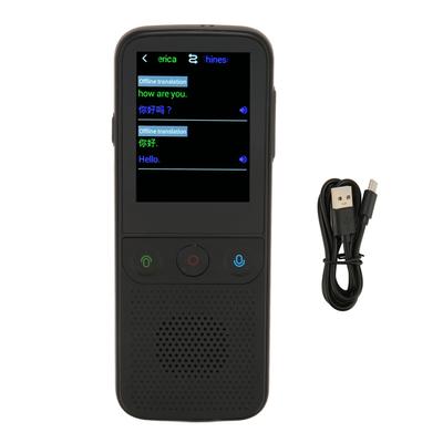 Traducteur vocal intelligent 138 langues, écran tactile 2,4 pouces, 1 Go de RAM, 8 Go de ROM, Wi-Fi portable.