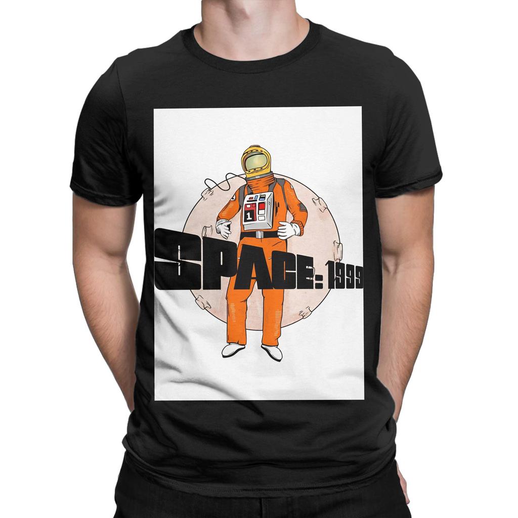 Space 1999 Astronaut Funny Graphic 100 Cotton TShirt Space 1999 Tops Tees For Unisex
