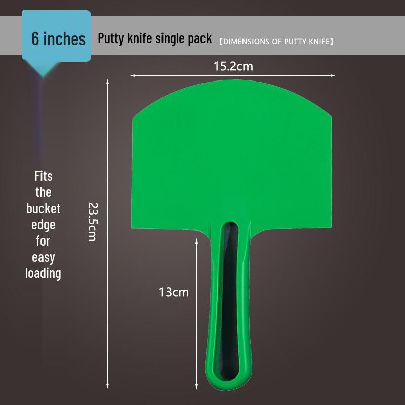 Stainless Steel Thickened Putty Knife & Grouting Scraper