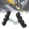 1 Paar Fahrradbremsbeläge Exquisite Verarbeitung Verschleißfester Gummi Fahrradbremsbelag