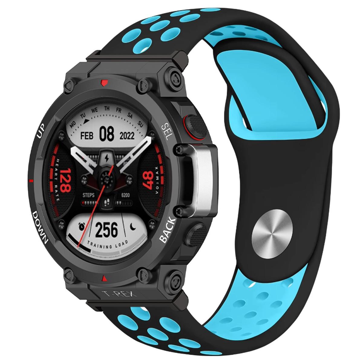 

Breathable Silicone Strap For Huami Amazfit T-Rex 3 Smart Watch Band Sports Bracelet Belts For Amazfit T Rex Trex Pro Ultra Correa T-REX2