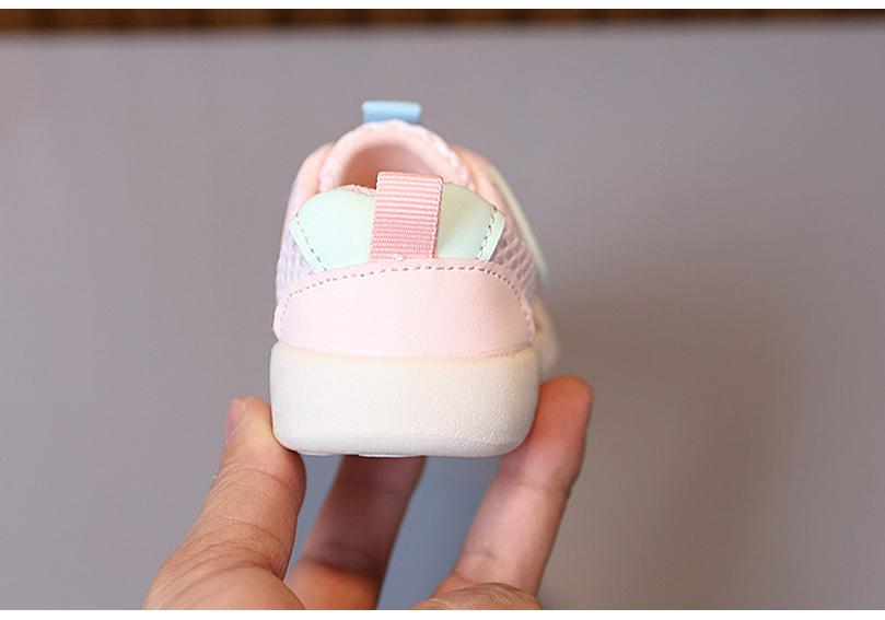Baby Mesh Walking Shoes - Soft Sole, Breathable, Summer-Ready