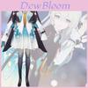 Elegant Luminescent Costume For Halloween Cosplay Unisex Spandex Fabric 2024