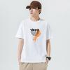 Men's "TIRED" Graphic Crew Neck T-Shirt - Casual Short Sleeve Tee