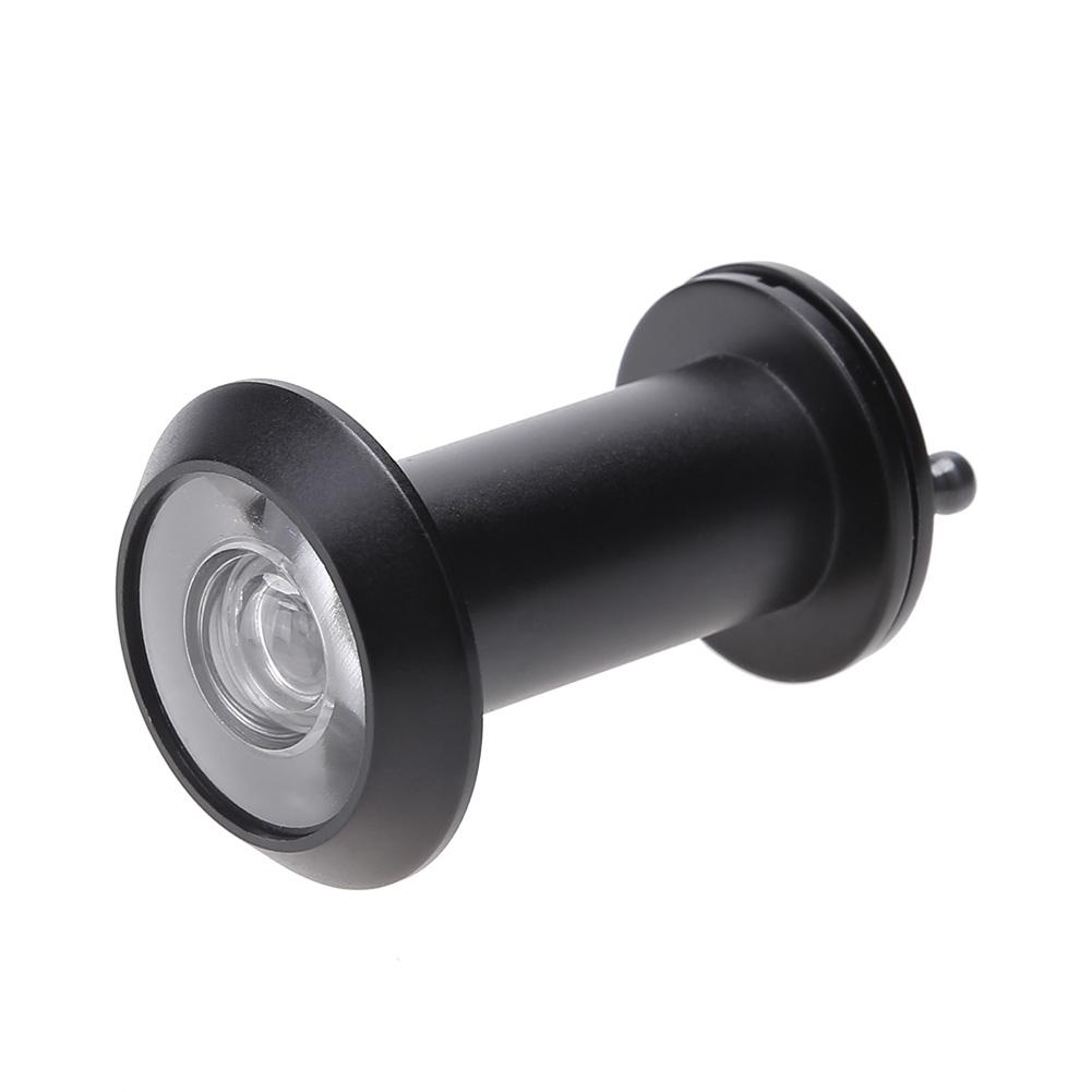200 Degree Peephole Door Copper with Cover Security Door Peephole Lightweight Glass Lens 16mm for Furniture Hardware Tools