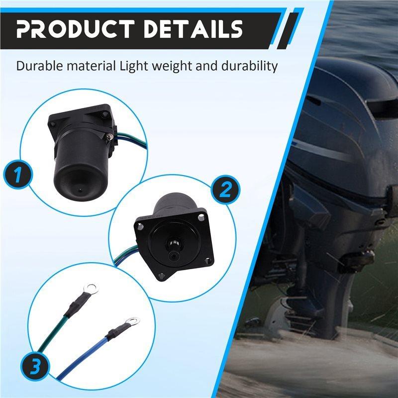 Tilt Trim Motor 65W-43880 For OMC Outboard Motor Trim Motor For Trim Motor
