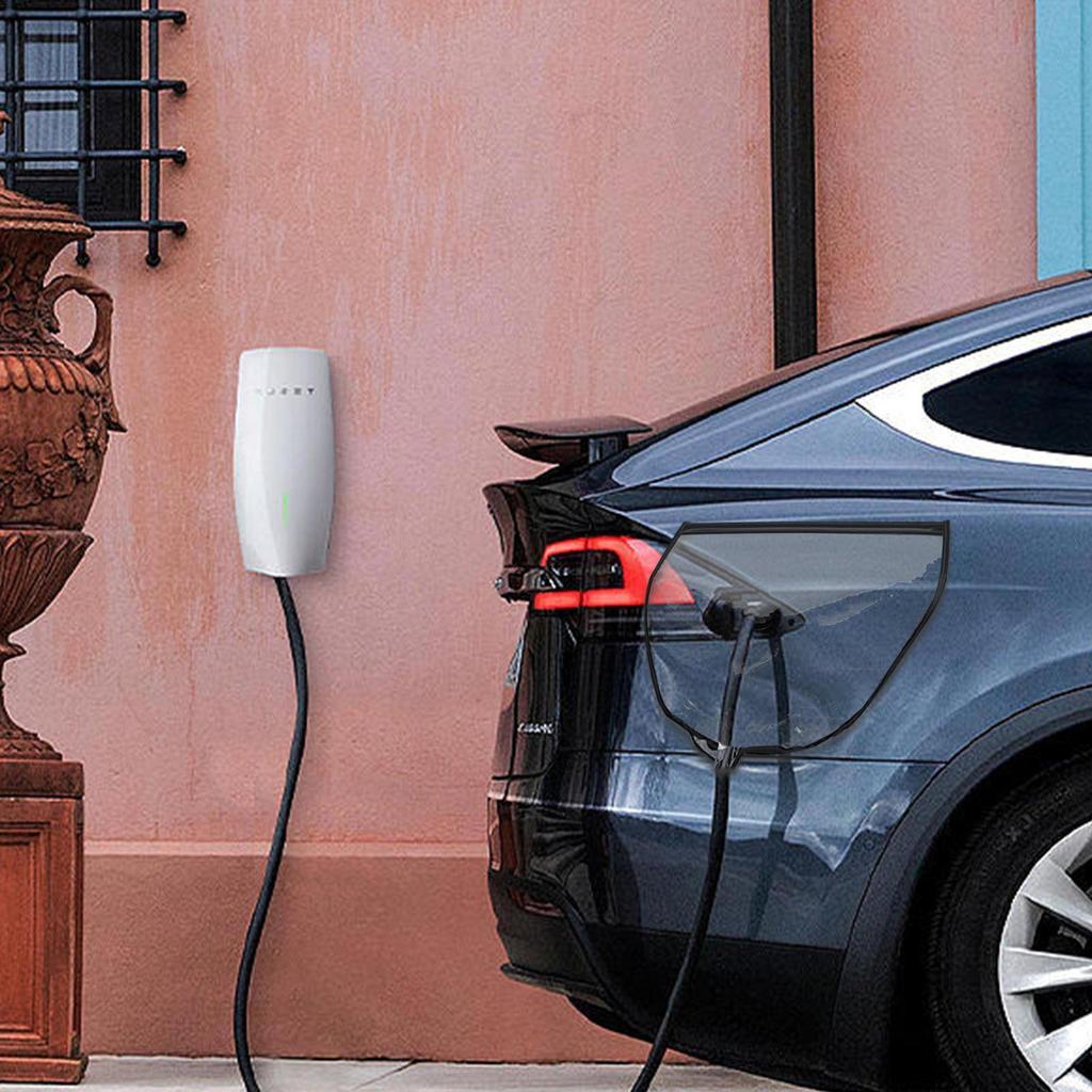 EV-Ladegerät Steckerabdeckung UniversalOutdoor Regenschutz Elektroauto Energiefahrzeuge Zubehör Staubdicht Allwetter Prote