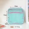 Kleur Draagbare Mesh Rits Opbergtas - Duurzame Make-up, Sieraden en Essentiële Reisorganizer - Lichtgewicht en Compacte Make-uptas