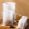 100Pcs Filter Bags Tea Bags Non-Woven Fabric for Spice Tea Infuser with String Heal Seal Disposable Empty Bags Household