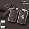 Tqmjd6 1Pc Full Buttons Cover Zinc Alloy Key Shell for Volvo XC40 XC60 XC90 S60 S90 V50 V70 V90 V60 V40 S80 EX30 Shockproof Auto Parts