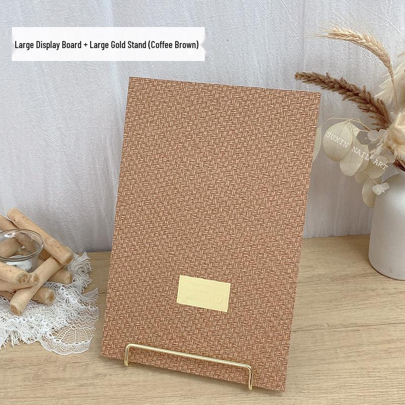 Woven Texture Nail Art Display Board - Large & Small Sizes, Wearable Nails, Live Stream Photo Props