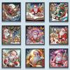 5D Diamond Painting Kit Santa Claus Diamond Embroidery Partial Special Shaped Drill Mosaic Art Picture DIY Christmas Decor Gift