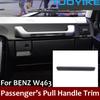 Car Real Carbon Fiber Central Console Armrest Box Base Frame Trim Cover For Mercedes-Benz W463 G350 G500 G550 G63 G65 2012-2018