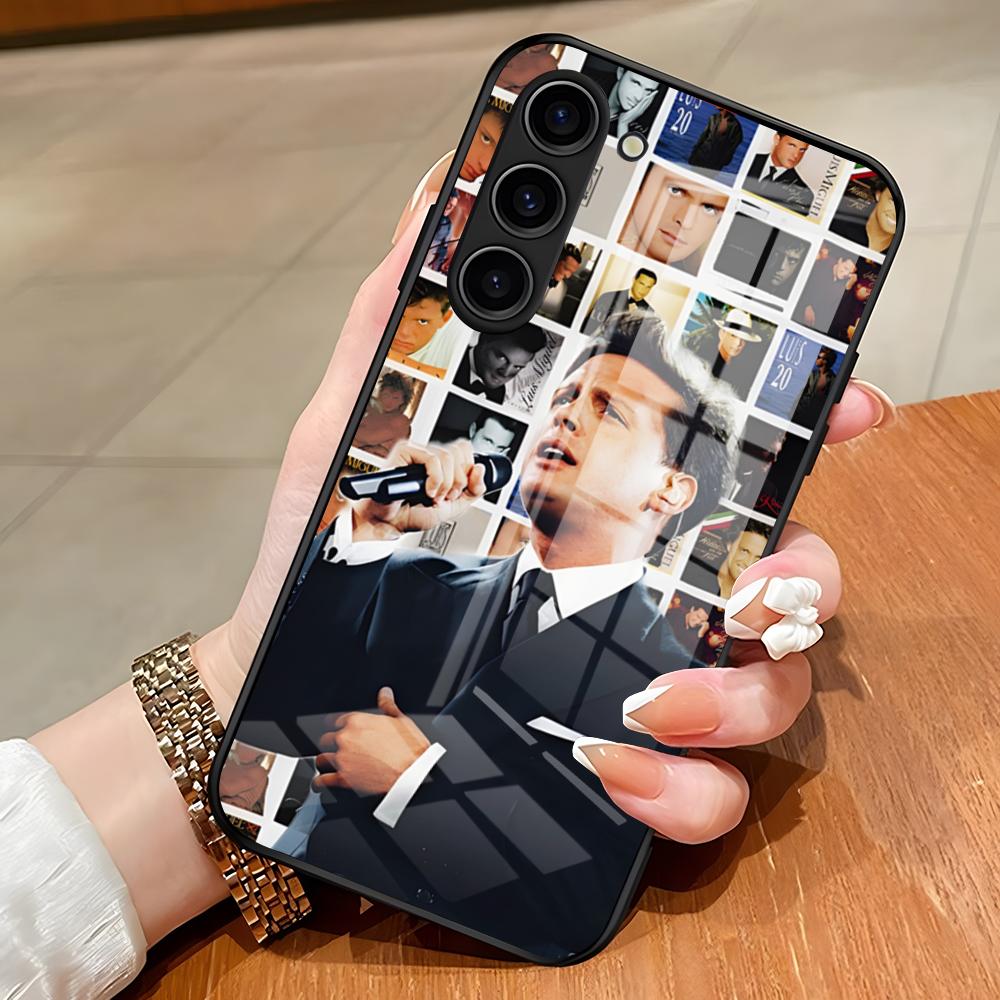 L-Luis M-Miguel 20 ANos Romanc Phone Case For Samsung S26 S25 Edge Ultra S23 S22 S21 S20 Ultra Plus S24 Fe A54 A53 A25 Glass Co