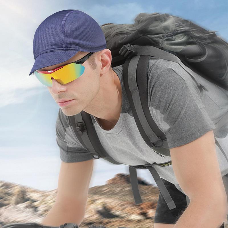 Chapeau de cyclisme d'été à séchage rapide et respirant, chapeau de randonnée, visière, bord, casquettes de cyclisme pour hommes, casques respirants anti-soleil, doublure de chapeau pour le soleil