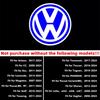 2 For VW Passat B6 B7 B8 B9 Touareg Jetta GTI R Golf 5 6 7 MK6 MK7 LED Car Door Projector Welcome Ghost Shadow Light Accessories
