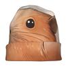 Capybara Classic Knit Hat for Adults Available In Versatile Tones Ideal for Subtle Styling During Cool Days or Relaxed Seasons