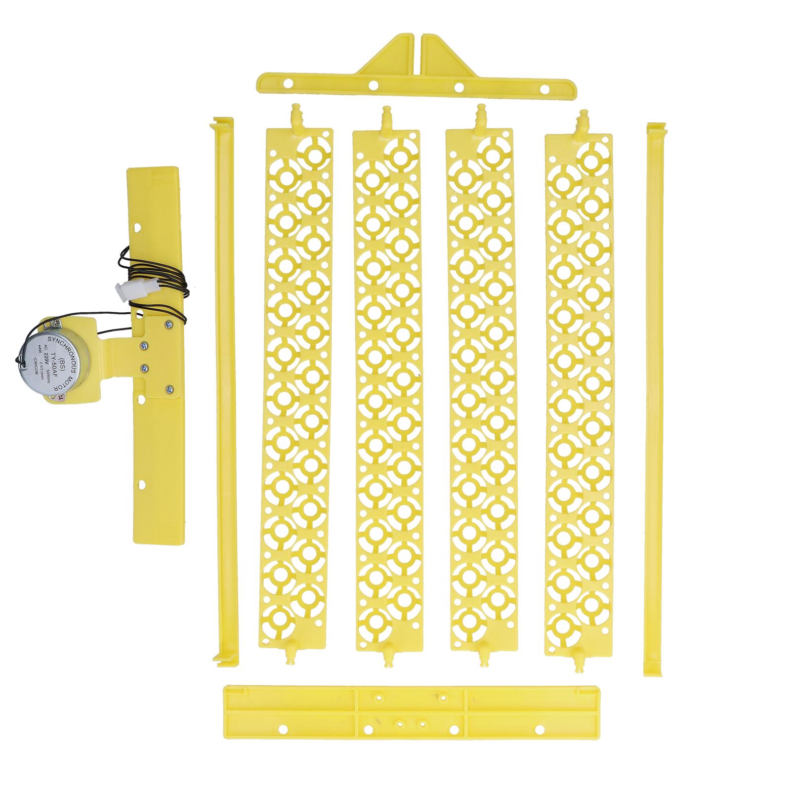 88 Pcs Eggs Incubator Tray Automatic Egg Turner Turning Tray with Motor for Bird Quail Eggs12V