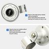 Car Steering Wheel Booster Ball Turning Spinner Knob Bearing Power Handle Rotating Universal Auto Accessories Labor Saving Kit
