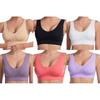 Sports Bras for Women Seamless Comfortable Yoga Bra Mesh Breathable Fitness Gym Wear Running Sports Underwear