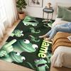 Custom Name Frog Party Gamer Carpet Rug for Bedroom Living Room Home Sofa Decoration,Office Home Decor Game Large Decor Floor Mat