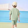Boys' Color Block Short Sleeve & Shorts Sportswear Set