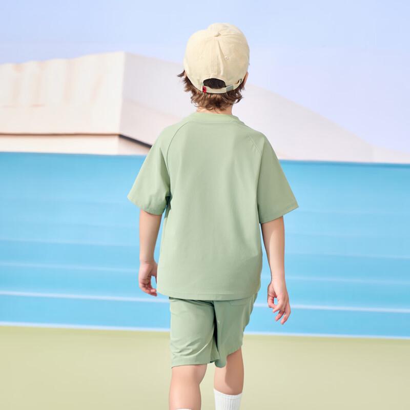 Boys' Color Block Short Sleeve & Shorts Sportswear Set