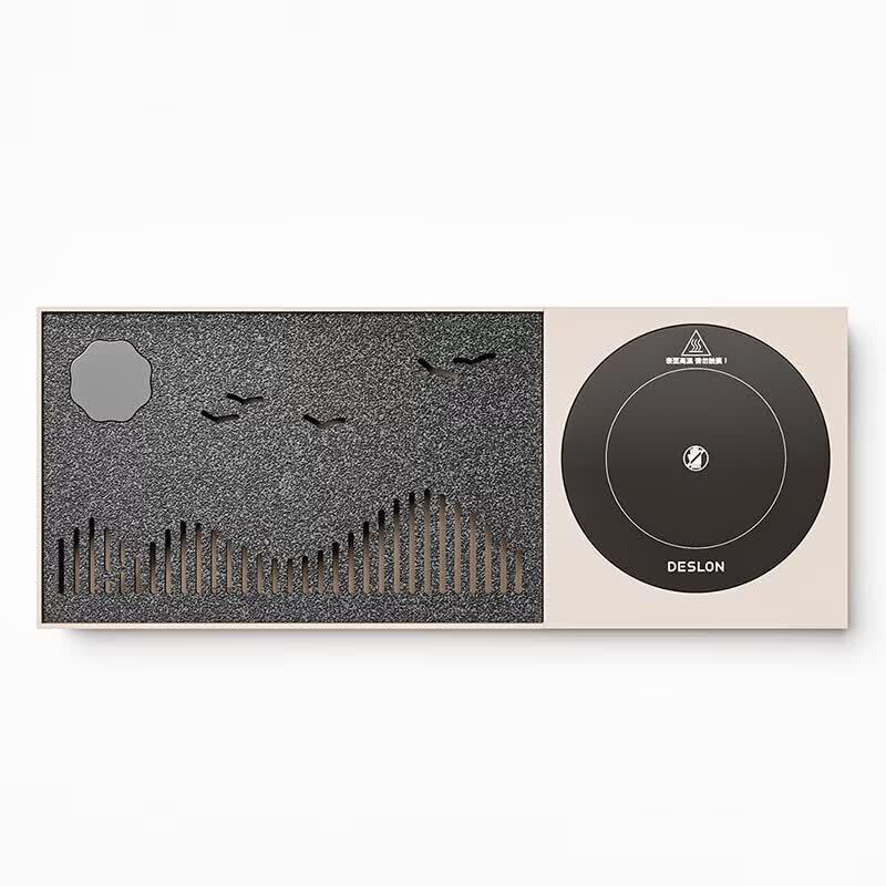 DESLON Silent Electric Ceramic Tea Stove Set