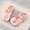 Girls' Patent Leather Bow Princess Shoes: Non-slip, Soft Sole for Spring/Autumn, Perfect for Evening Gowns and Performances