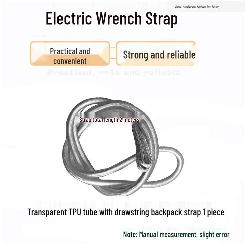 

Новый электрический гайковерт с крепежным ремнем для деревообработки и строительных лесов с прозрачной трубкой