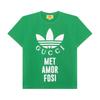 X Adidas Originals Adidas X Gucci Collaboration Collection T Shirt Men's Green 616036-XJEW3-3129