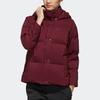 Adidas Short Hooded Down Jacket Women Outerwear Sauce-Purple EH3984