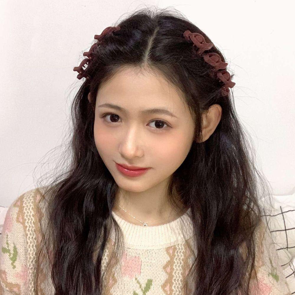 Kids Velvet Women Hair Accessories Teethed Duckbill Clip Braided Side Clip Korean Style Hairpin