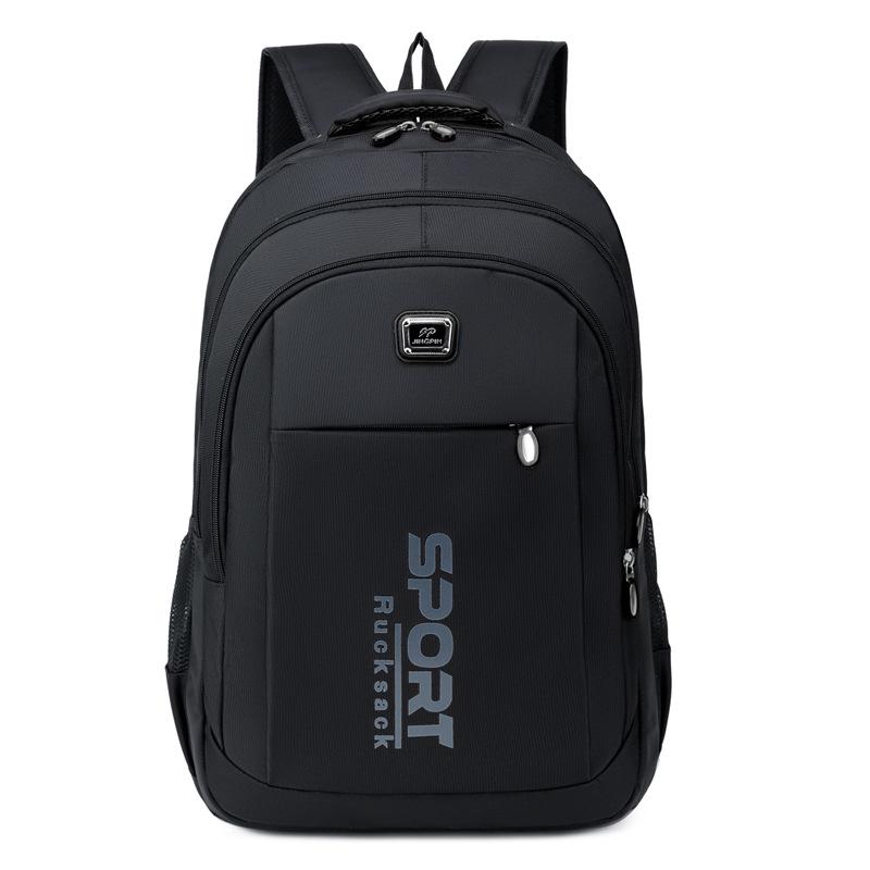 New Men's Large-capacity Business Travel Computer Backpack, Simple Leisure Travel Bag, Trendy Student Backpack