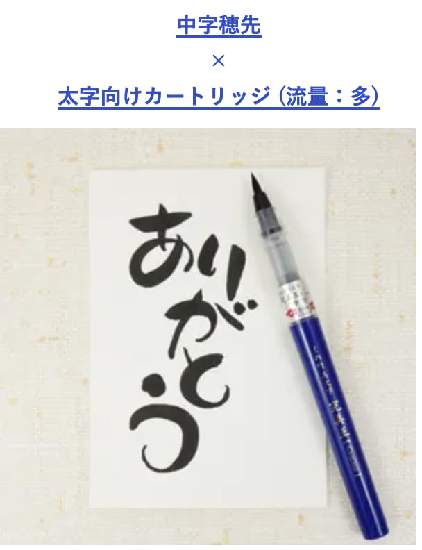 Kuretake Beautiful Calligraphy Pens Perfect King and Light Ink with Cartridge Compatibility Ideal for New and Kuretake brush pens are perfect for