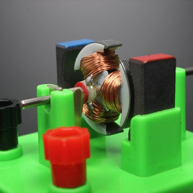 Open Type Direct-Current Motor Model Electricity Experiment Direct-Current Motor Physics Teaching Tool for Educational