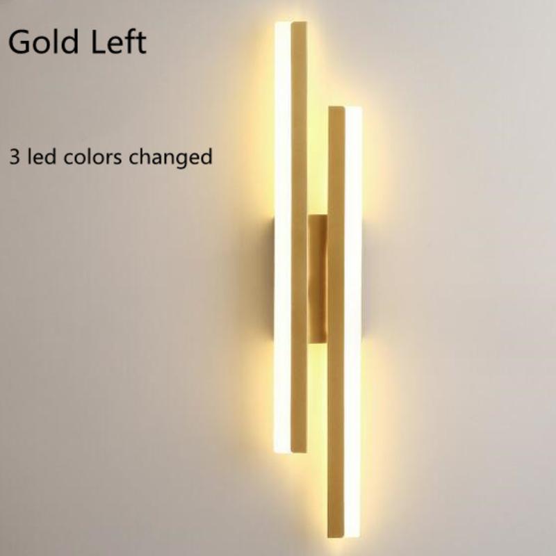 LED Bedroom Wall Lamp Wall Sconces Copper Line Pipe Acrylic Lampshade Indoor Lighting for Living Room Corridor Light Fixture