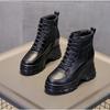 Hot Fashion Chunky Heel Long Boots Platform Lolita Boot Punk Gothic Roleplay Party Sweet Cool Side Zipper Women Boots Shoes32-46